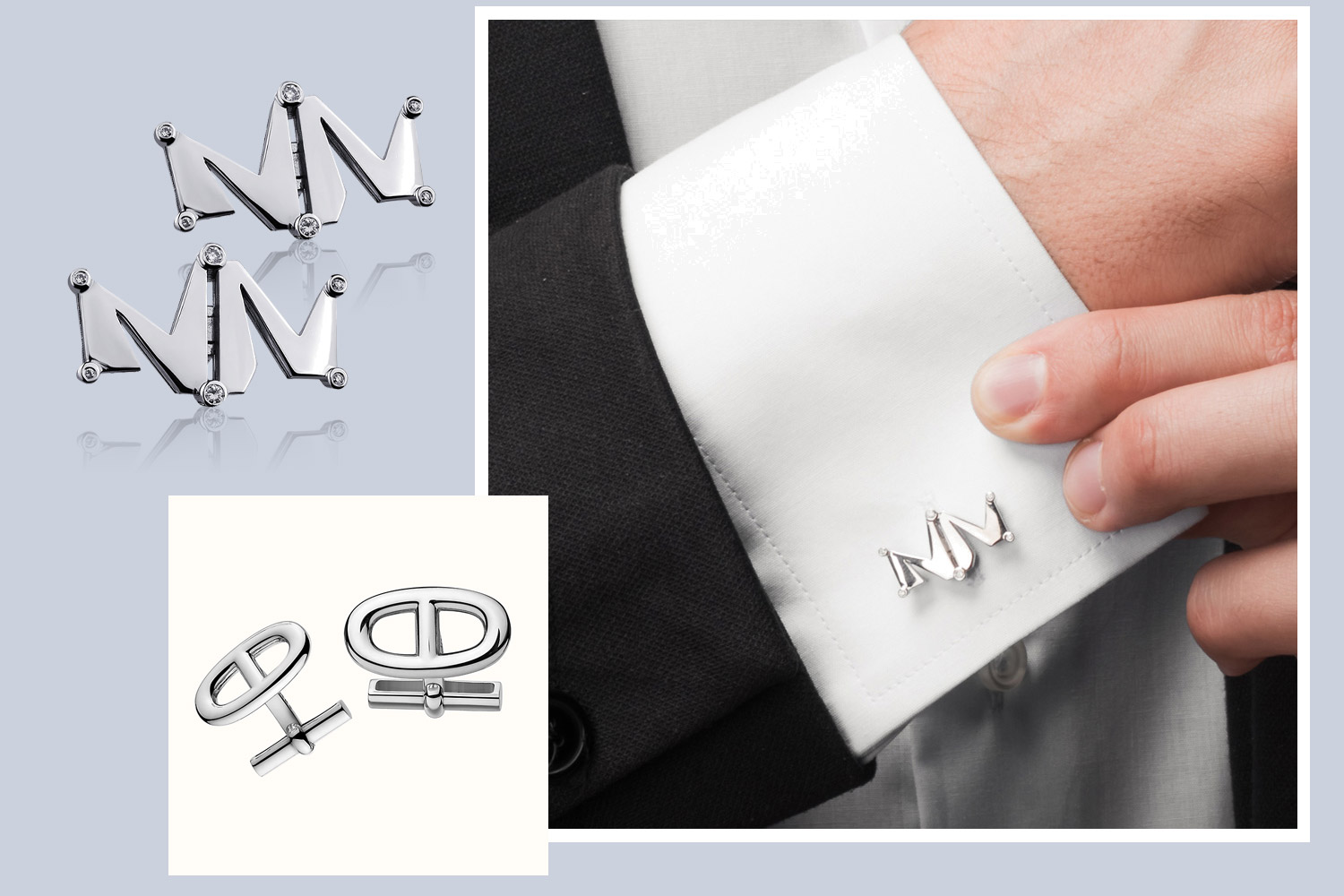 Типи кріплення запонок